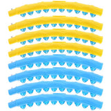 HHP022 YELLOW-BLUE HULA HOP 1,45KG 110CM HMS