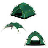 NAMIOT 3-OSOBOWY AUTOMATYCZNY 2W1 ZIELONY NILS CAMP NC4801 SHADOW 2