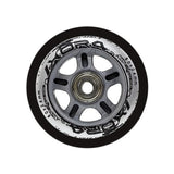PU 80x24 82A CZARNE (4 szt.) + ABEC-9 (8 szt.) ZESTAW NILS EXTREME