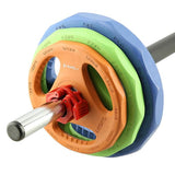 Sztanga fitness SBP22 HMS – zestaw do ćwiczeń siłowych 20 kg