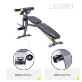 ŁAWKA TRENINGOWA MULTI 4W1 MODLITEWNIK PRASA HMS PREMIUM LS3061