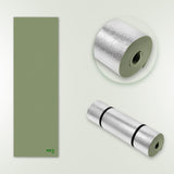 KARIMATA TURYSTYCZNA ALUMINIOWA 190x60x1,2CM ZIELONA NILS CAMP NC1769