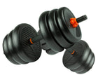 ADK SET25 - Zestaw regulowane hantle sztanga kettlebell 25kg
