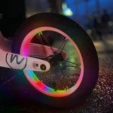 ROWEREK BIEGOWY KOŁA POMPOWANE 12'' RÓŻOWY NILS FUN RB901 LED