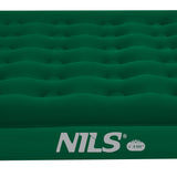 MATERAC TURYSTYCZNY DMUCHANY 203X152X22 CM ZIELONY NILS CAMP NC2803
