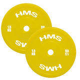 TPP ZESTAW TALERZY OLIMPIJSKICH TECHNICZNYCH PE 2 x 1.5 - 5 KG (18 KG) HMS
