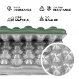 MATA KEMPINGOWA DO SIEDZENIA Z PODBICIEM ALUMINIOWYM +IXPE 40 CM ZIELONA NILS CAMP NC17105