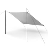 TARP PŁACHTA BIWAKOWA KEMPINGOWA 230X140 CM NIEBIESKI NILS CAMP NC17111
