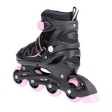 NF7103 A 2w1 BLACK/PINK ROZM. S ŁYŻWOROLKI Z WYM. PŁ. FIGUROWĄ NILS EXTREME