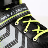 ŁYŻWOROLKI Z WYM. PŁ. HOKEJOWĄ NILS EXTREME NH18192 4w1 CZARNO-ZIELONY