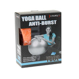 YB02 55CM ORANGE ANTI-BURST PIŁKA GIMNASTYCZNA HMS
