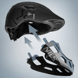 KASK FULL FACE Z ODPINANĄ SZCZĘKĄ RAYDEN S(52-56CM) NILS EXTREME MT401