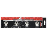 ZESTAW PU 84x24 82A CZARNE MATOWE (4 szt.) + ABEC-9 CHROME (8 szt.) NILS EXTREME