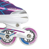 NA1160 A PURPUROWO-NIEBIESKI ROZM. L (39-42) ŁYŻWOROLKI NILS EXTREME