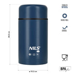 TERMOS OBIADOWY 1000ML NIEBIESKI NILS CAMP NC3802