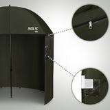 PARASOL WĘDKARSKI Z BOCZNYMI ŚCIANKAMI 250CM NILS CAMP NC4702