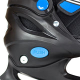 NH7104 A BLACK/BLUE ROZM. S ŁYŻWY HOKEJOWE NILS EXTREME