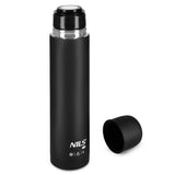 TERMOS TURYSTYCZNY 1000 ML CZARNY NILS CAMP NC3804