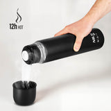 TERMOS TURYSTYCZNY 1000 ML CZARNY NILS CAMP NC3804