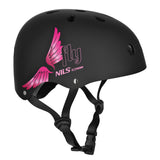KASK SKATINGOWY ORZESZEK XS 48-52cm RÓŻOWY NILS EXTREME MTW001 FLY