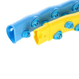 HHP022 YELLOW-BLUE HULA HOP 1,45KG 110CM HMS