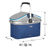 TORBA TERMICZNA NIEBIESKA 35L NILS NC2901