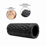 FS110 BLACK 33CM WAŁEK FITNESS/ROLLER HMS
