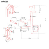 RAMIONA DO WYCISKANIA JAMMER ARMS HMS JAR1050