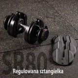 SR80 (2 części) SZTANGIELKA REGULOWANA HMS
