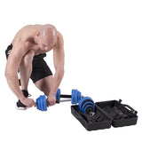 SZTANGIELKI GUMOWANE W WALIZCE 30KG HMS SGG30