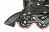 ROLKI REGULOWANE ROZM.39-42 CZARNO/RÓŻOWENILS EXTREME NA11008OUTLET