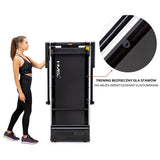 ZESTAW LOOP12 MULTI BLACK BIEŻNIA ELEKTRYCZNA Z BIURKIEM HMS+KSIĄŻKA SLOW JOGGING