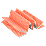 MATA KEMPINGOWA SKŁADANA Z PODBICIEM ALUMINIOWYM + XPE 195 CM POMARAŃCZOWA NILS CAMP NC17103
