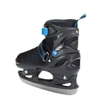 NH7104 A 2w1 BLACK/BLUE ROZM. S ŁYŻWOROLKI Z WYM. PŁ. HOKEJOWĄ NILS EXTREME