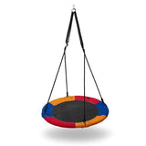 BOCIANIE GNIAZDO HUŚTAWKA NB5003 BLUE-RED-ORANGE ŚR.90 CM NILS CAMP