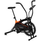 Rower Powietrzny HMS MP6540 Czarno - pomarańczowy Air Bike Ruchome Ramiona Opór Powietrzny Outlet
