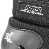 H706 CZARNO-BIAŁY ZESTAW OCHRANIACZY NILS EXTREME
