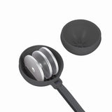 ZESTAW HULA HOP MAGNETYCZNY BLACK/PINK Z LICZNIKIEM HMS HHM16 + PAS WYSZCZUPLAJĄCY BR163 BLACK