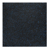 POS15 PODŁOGA GUMOWA POD SPRZĘT FITNESS BLACK/BLUE II GATUNEK