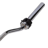 GOL320 GRYF OLIMPIJSKI ŁAMANY 21KG 2300MM Z ZACISKAMI LOCK JAW BLACK HMS