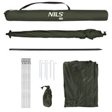 PARASOL WĘDKARSKI Z PEŁNĄ OSŁONĄ 2W1 250CM NILS CAMP NC4701