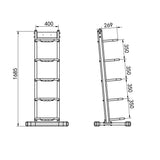 STOJAK NA WORKI TRENINGOWE POWER BAGS COMMERCIAL HMS STR42