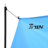 TARP PŁACHTA BIWAKOWA KEMPINGOWA 230X140 CM NIEBIESKI NILS CAMP NC17111