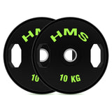 TOG ZESTAW TALERZY OLIMPIJSKICH OGUMOWANYCH 2 x 5 - 25 KG (150 KG) HMS