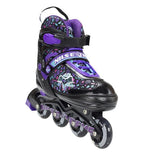 NJ4613 A PURPUROWY ŁYŻWOROLKI NILS EXTREME