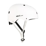 Kask ochronny biały NILS EXTREME MTW001 do rolek, hulajnogi i deskorolki