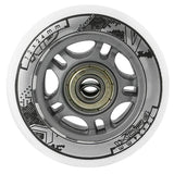 ZESTAW PU 72x24 82A BIAŁE (4 szt.) + ABEC-7 (8 szt.) NILS EXTREME