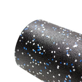 FS114 BLACK/BLUE DOTS 30CM WAŁEK/ROLLER FITNESS HMS