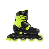 NJ/NA0321 A CZARNO-LIMONKOWE ROLKI NILS EXTREME