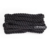 Lina Treningowa Battle Rope HMS RP02 15 m 20 kg Trening funkcjonalny Outlet